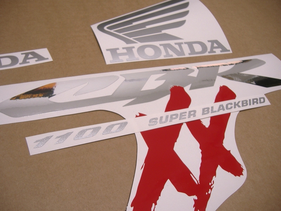 Honda CBR 1100XX 2000 - BLACK VERSION STICKER SET