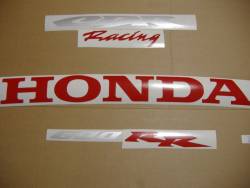 Honda 600RR 2006 black labels graphics