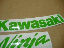 Kawasaki ZX10R Ninja lime green graphics set