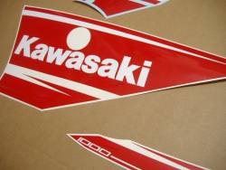 Kawasaki ZX10R 2016 Ninja red full decals set