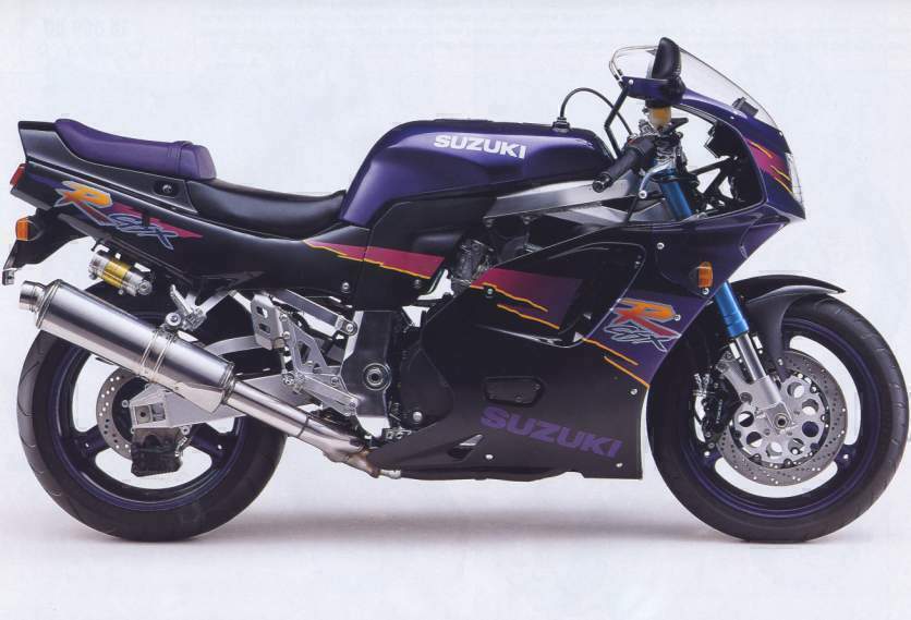 Suzuki GSXR 750 1994 1995 black graphics