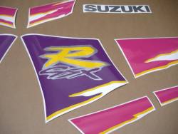 Suzuki GSXR 750 1994 1995 black full decals set