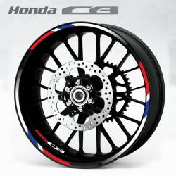 Honda CB CB900 CB1300 rim decals kit