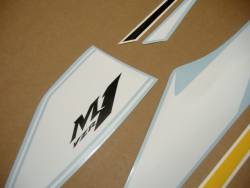 Yamaha R1 MotoGP M1 yellow replica stickers set