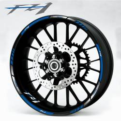 Yamaha Fazer FZ1 wheel stripes decals