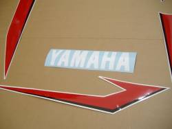 Yamaha YZF-R1 2007 4c8 white logo graphics