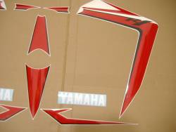 Yamaha R1 2007 RN19 4c8 red stickers