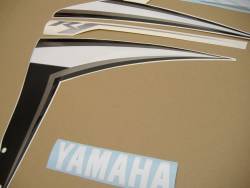 Yamaha YZF-R1 2007 RN19 blue stickers set