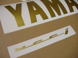 Yamaha R1 2007 4c8 black US adhesives set