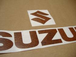 Suzuki Hayabusa mk1 leather custom decal set