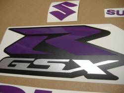 Suzuki GSXR 750 purple decals srad
