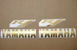 Yamaha YZF R1 2009 14b black US stickers kit