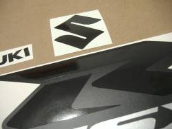 Suzuki GSX-R 750 stealth black custom stickers