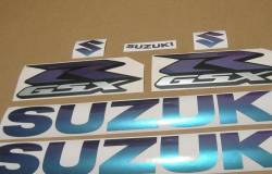 Suzuki GSXR 600 chameleon customized stickers