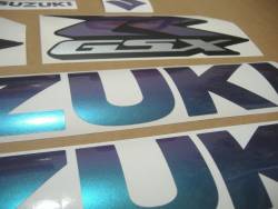 Suzuki GSXR 750 color changeable customized graphics