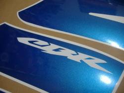 Honda CBR 600RR 2004 blue decals set
