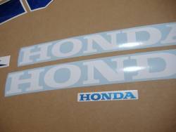 Honda CBR 600RR 2003 pearl blue stickers set