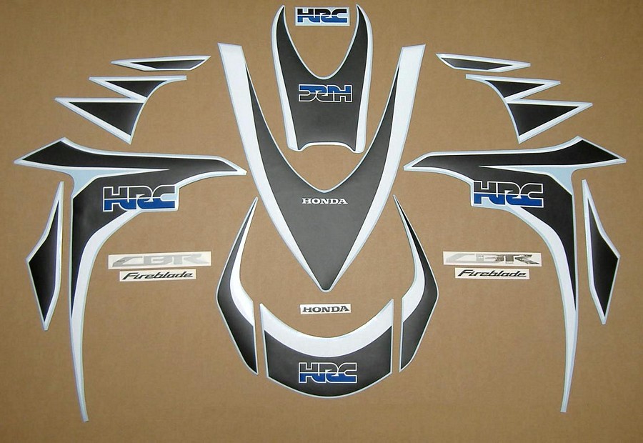Honda Fireblade 2008-2009 HRC custom graphics