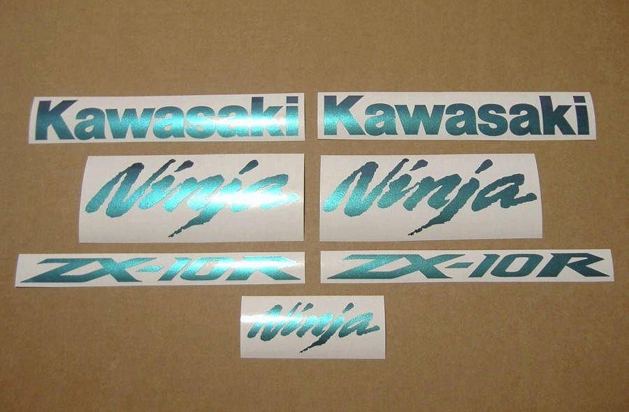 Kawasaki ZX10R Ninja chameleon custom stickers