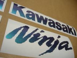 Kawasaki ZX10R Ninja color changeable decals