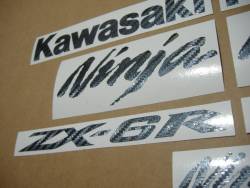 Kawasaki ZX6R Ninja carbon fiber custom graphics