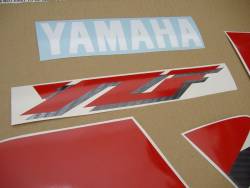 Yamaha R6 1999 5EB white adhesives set