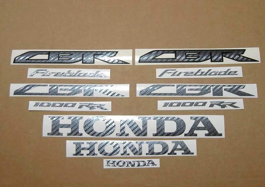 Honda CBR 1000RR SC59 custom carbon graphics