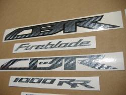 Honda CBR 1000RR SC59 custom carbon stickers