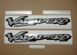 Honda Varadero XL1000V 1999 blue stickers kit