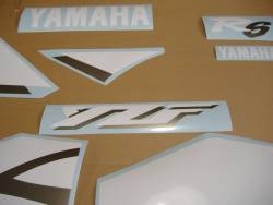Yamaha YZF R6 2001 5EB blue stickers kit