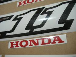 Honda X11 CB1100SF 2000 blue graphics set