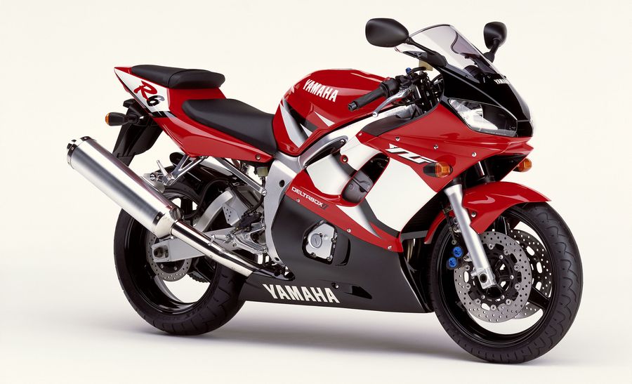 Yamaha R6 2002 5EB complete sticker kit