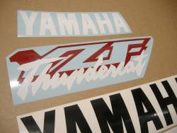 Yamaha Thundercat 1996 red/white logo graphics