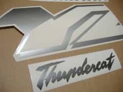 Yamaha Thundercat 1999 black adhesives