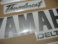 Yamaha Thundercat 1999 black decals set