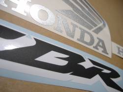 Honda CBR 600RR 2007 black logo graphics