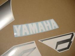 Yamaha Thundercat 2000 black gold logo graphics