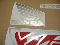Honda VFR 750 RC36 1997 black stickers kit