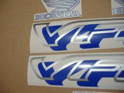 Honda VFR 750 RC36 1996 blue reproduction graphics
