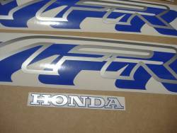 Honda VFR750 RC36 dark blue reproduction decals