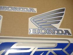 Honda VFR 750 RC36 1996 dark blue logo graphics
