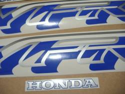 Honda VFR 750 RC36 1996 dark blue stickers kit