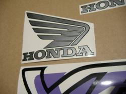 Honda VFR750F RC36 1994 silver logo graphics