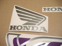 Honda VFR 750F RC36 1995 black decals set