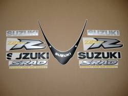 Suzuki TL 1000R 1999 V-twin black decals set