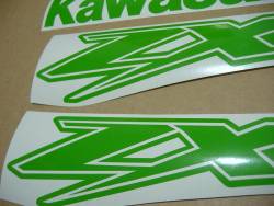 Kawasaki ZX-12R Ninja poison lime green decals