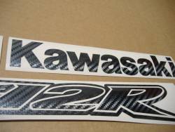 Kawasaki ZX-12R Ninja carbon fiber adhesives set