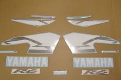 Yamaha YZF R6 2004 RJ05 blue decal set