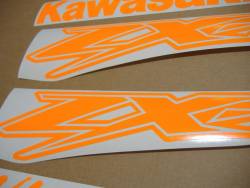 Kawasaki ZX-12R Ninja fluorescent orange graphics set