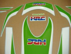 Honda CBR 1000RR lime green HRC 2011 adhesives